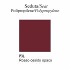 Keukenstoel in gerecycled polypropyleen Made in Italy 2 stuks - Connubia Academy Viadurini