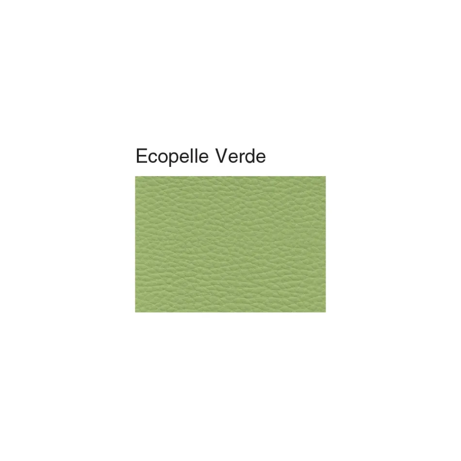 Keukenstoel in beukenhout en zitting in ecoleder design - Florent Viadurini