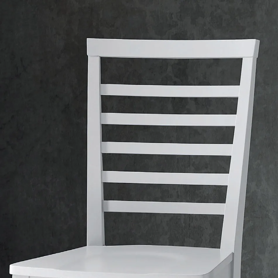 Italiaans design massief beukenhouten keukenstoel - Jeanine Viadurini