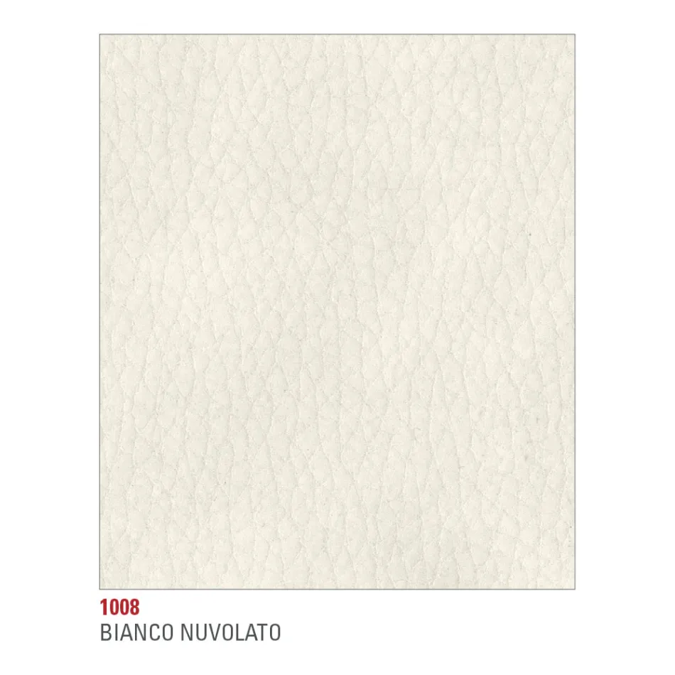 Keukenstoel volledig bekleed met eco-leer, gemaakt in Italië, 2 stuks - Maria Viadurini