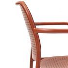 Buitenstoel met metalen armleuningen Made in Italy 2 stuks - Synergy Viadurini