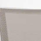 Stapelbare buitenstoel in aluminium en textiel, Homemotion 4 stuks - Serge Viadurini