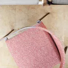 Aluminium buitenstoel met of zonder kussen, hoge kwaliteit, 4 stuks - Filomena Viadurini