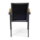 Buitenstoel in aluminium met dubbellaags textilene - Excursion Viadurini