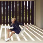 Faz Vondom ontwerp polycarbonaat en polypropyleen buitenstoel Viadurini