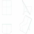 Moderne design tuinstoel Sloo by Vondom, in polyethyleen Viadurini