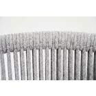 Stapelbare tuinstoel in aluminium en technische stof - Smart By Varaschin Viadurini