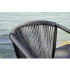 Stapelbare tuinstoel in aluminium en technische stof - Smart By Varaschin Viadurini