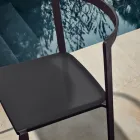 Tuinstoel in Textilene en aluminium onderstel Made in Italy - Milanka Viadurini