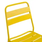 Tuinstoel volledig van metaal - Lint Viadurini