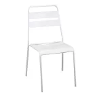 Tuinstoel volledig van metaal - Lint Viadurini