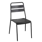 Tuinstoel volledig van metaal - Lint Viadurini