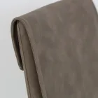 Binnenstoel met hoge rugleuning in kunstleer Made in Italy - Cleto Viadurini