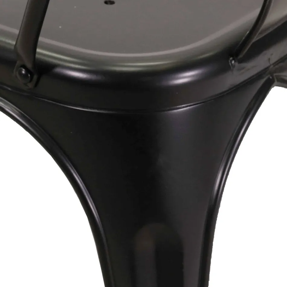 Stoel van ijzer voor binnen en buiten in verschillende kleuren - Briefpapier Viadurini