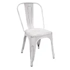 Stoel van ijzer voor binnen en buiten in verschillende kleuren - Briefpapier Viadurini