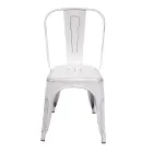 Stoel van ijzer voor binnen en buiten in verschillende kleuren - Briefpapier Viadurini