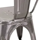 Stoel van ijzer voor binnen en buiten in verschillende kleuren - Briefpapier Viadurini