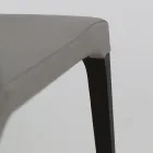 Binnenstoel in essenhout en kunstleer Made in Italy - Floki Viadurini