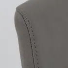 Binnenstoel in essenhout en kunstleer Made in Italy - Floki Viadurini