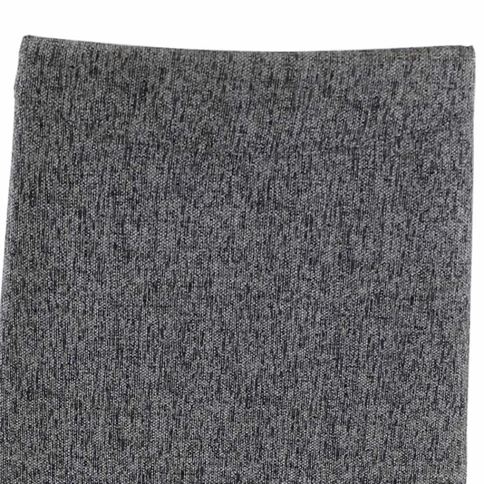 Eetkamerstoel volledig bekleed met stof Made in Italy - Roslin Viadurini