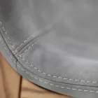 Eetkamerstoel met armleuningen in essenhout Made in Italy - Betsy Viadurini