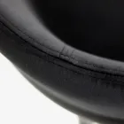 Eetkamerstoel met fluwelen zitting en rugleuning Made in Italy - Livorno Viadurini