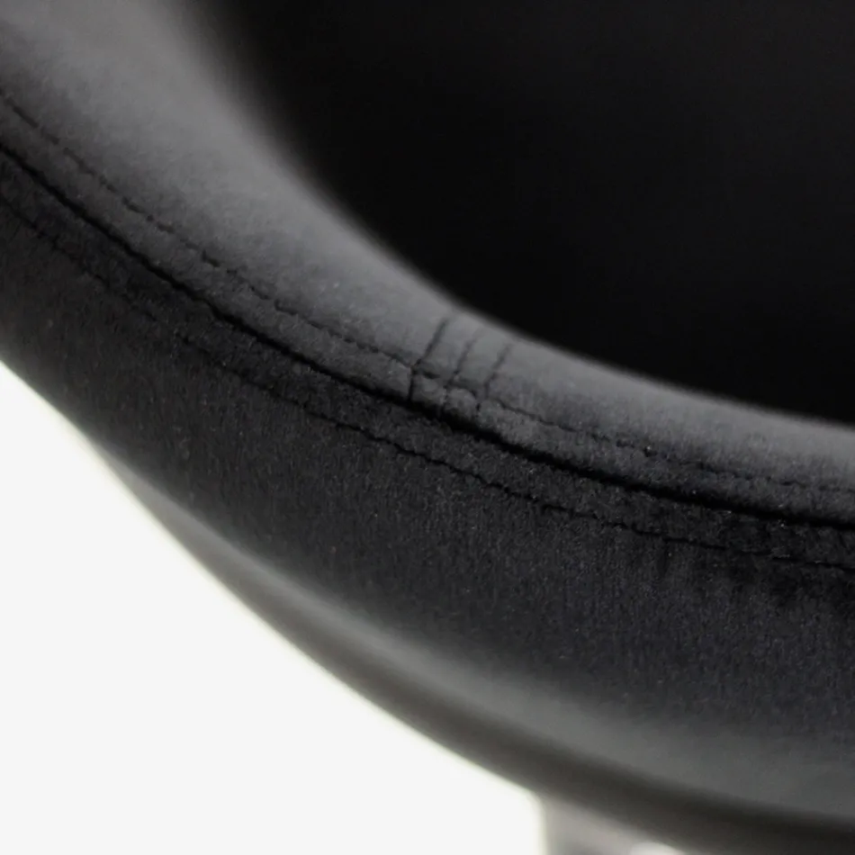 Eetkamerstoel met fluwelen zitting en rugleuning Made in Italy - Livorno Viadurini