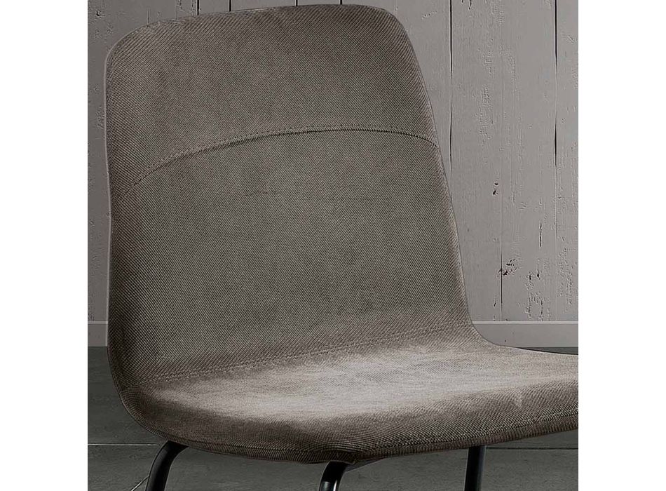 en.casa] Slaapbank 2-zitsbank 78x125x67 cm lichtgrijs | premiumXL