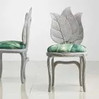 Voorzitter van modern design opgevuld lunch, gemaakt in Italië, Daniel Viadurini