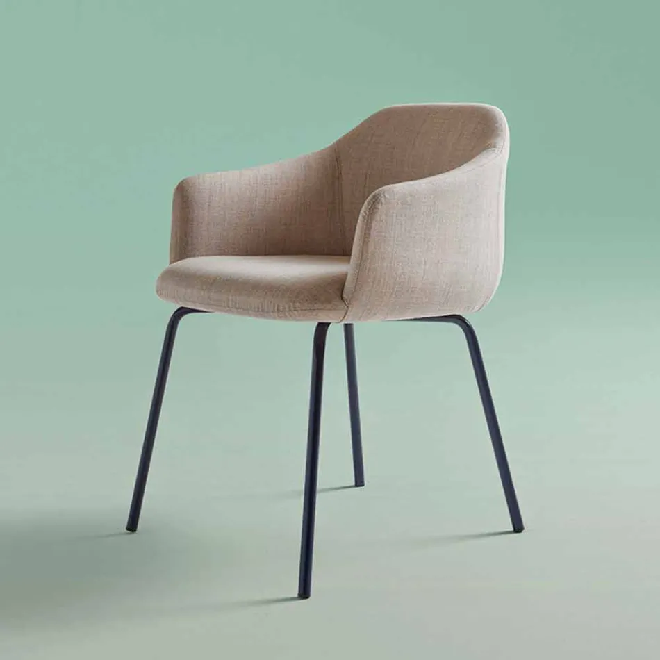 Moderne design eetkamerstoel Made in Italy - Cloe Viadurini