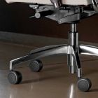 Ergonomische draaibare bureaustoel met wielen en armleuningen - Gimiglia Viadurini