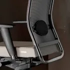 Ergonomische draaibare bureaustoel met wielen en armleuningen - Gimiglia Viadurini