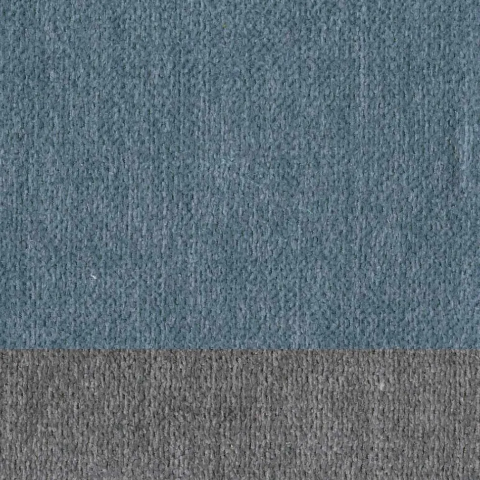 Elegante moderne design woonkamerstoel in stof met rand - Scarat Viadurini