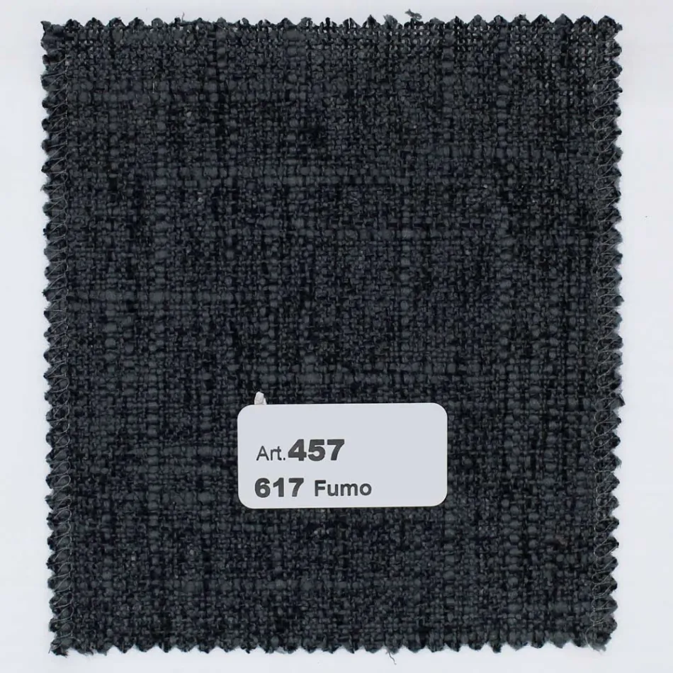 Woonkamerstoel in stof en gelakt Made in Italy - Uralia Viadurini