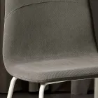 Moderne woonkamerstoel van stof en metaal gemaakt in Italië, Egypte Viadurini