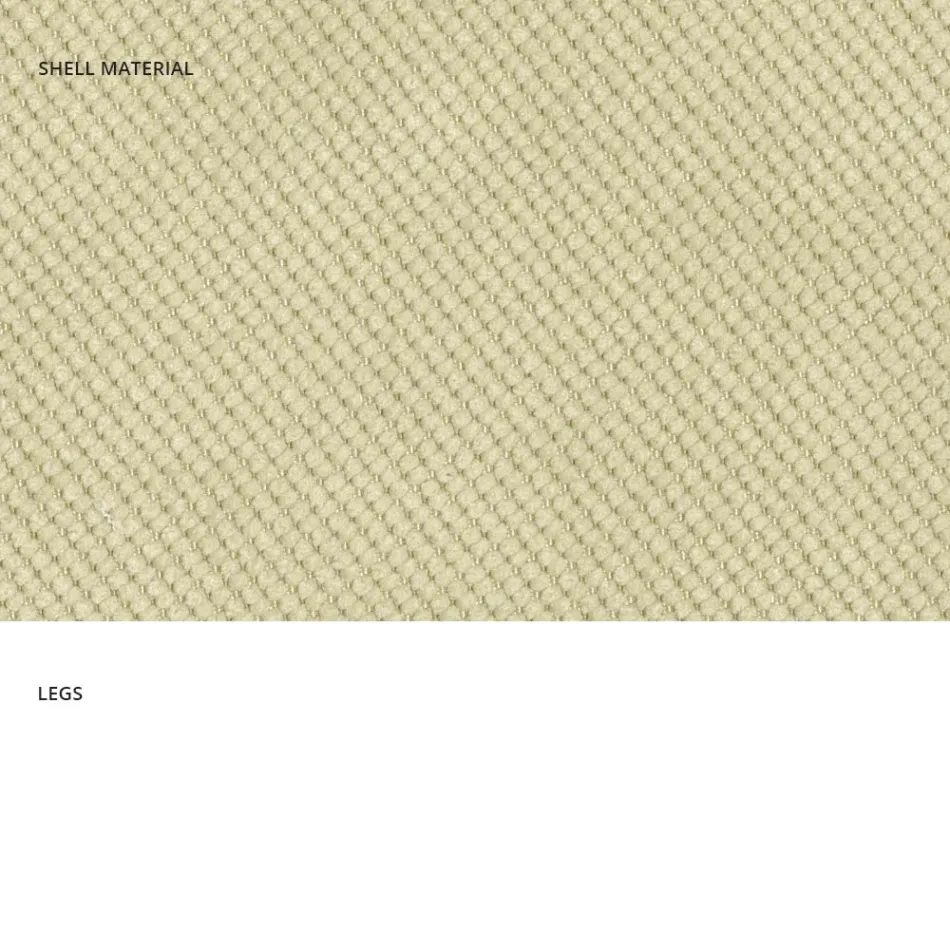 Moderne woonkamerstoel van stof en metaal gemaakt in Italië, Egypte Viadurini