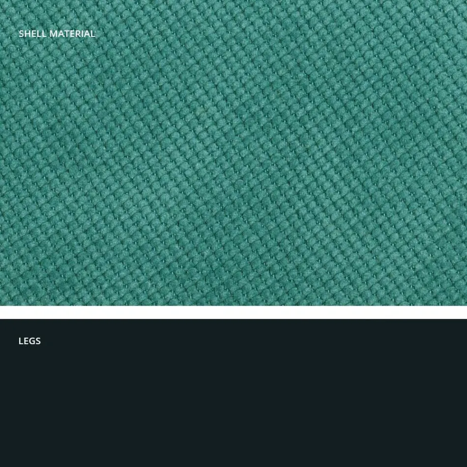 Moderne woonkamerstoel van stof en metaal gemaakt in Italië, Egypte Viadurini