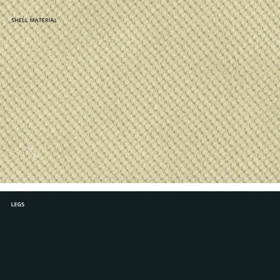 Moderne woonkamerstoel van stof en metaal gemaakt in Italië, Egypte Viadurini