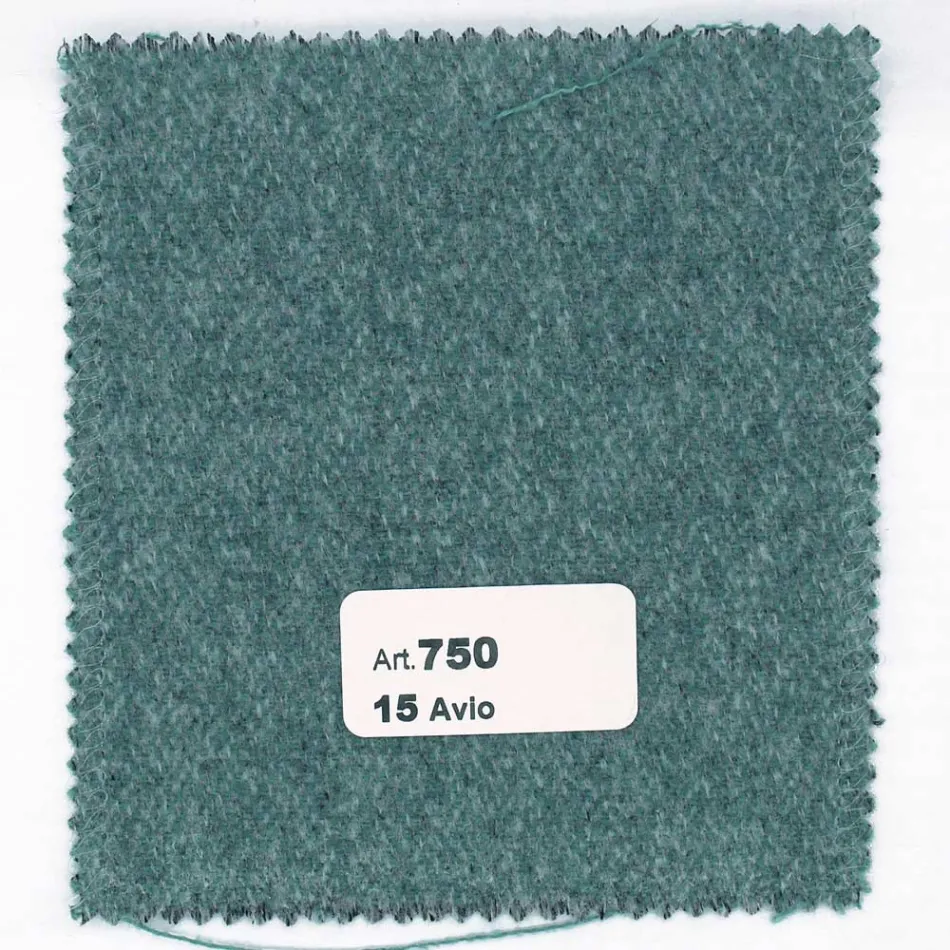 Woonkamerstoel bekleed met stof Made in Italy - Roslin Viadurini