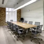 Ergonomische draaibare bureaustoel met wielen en armleuningen - Filanna Viadurini