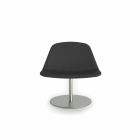 Moderne stoel met ronde basis Llounge door Luxy, made in Italy Viadurini