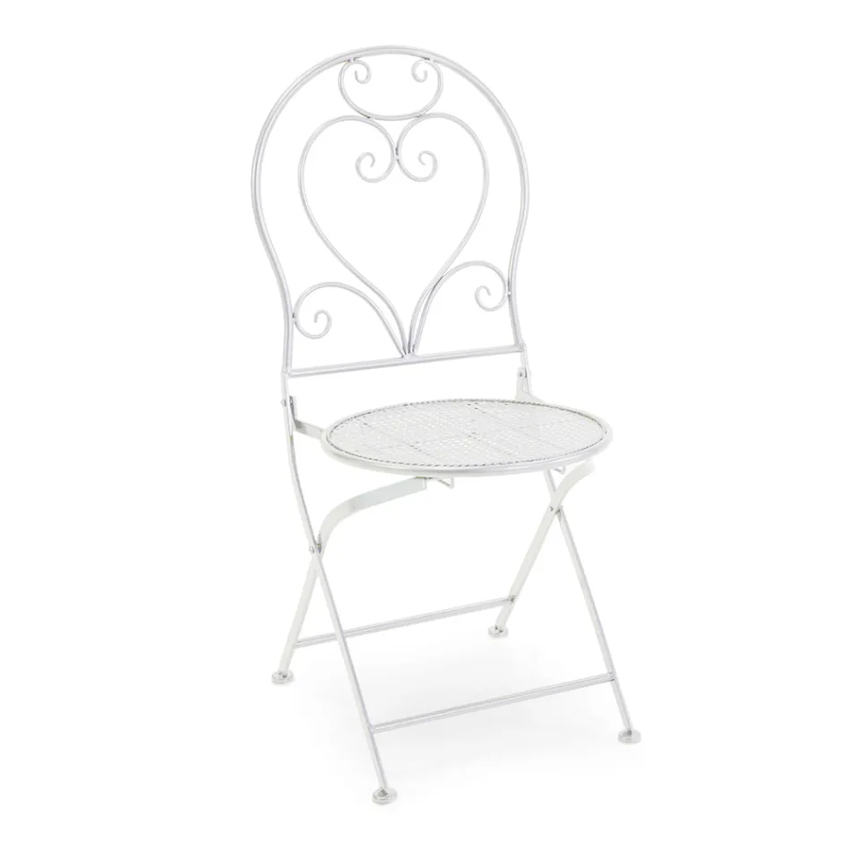 Klassieke stijl stoel van metaal - Cruise Viadurini