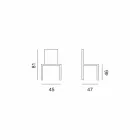 Monroe klassieke design stoel Viadurini