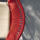 Hoge kwaliteit stoel van hout, metaal en touw, gemaakt in Italië, 2 stuks - Mandal Viadurini