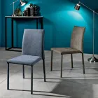 Designer stoffen eetkamerstoel gemaakt in Italië, Conny Viadurini