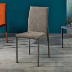 Designer stoffen eetkamerstoel gemaakt in Italië, Conny Viadurini