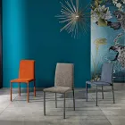 Designer stoffen eetkamerstoel gemaakt in Italië, Conny Viadurini