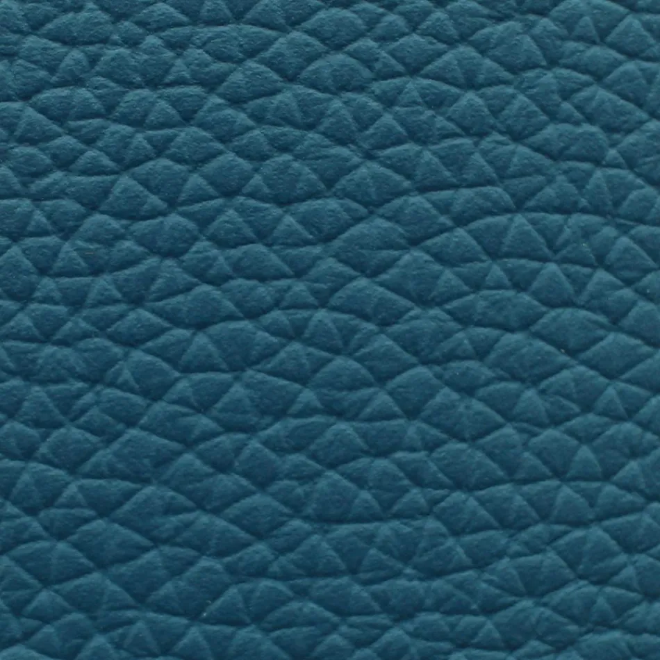 Luxe leren stoel met metalen poten, gemaakt in Italië, 2 stuks - Molde Viadurini