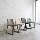 Kwaliteitsvolle stapelbare stoel van beukenhout, gemaakt in Italië, 2 stuks - Leipzig Viadurini