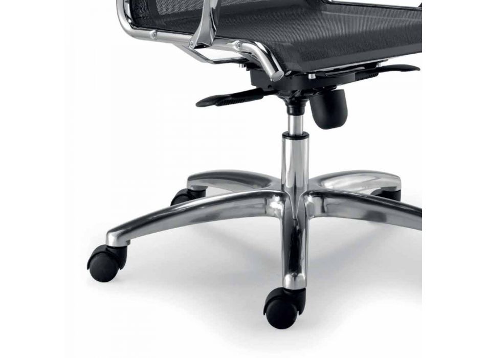Design executive stoel geproduceerd in Italië in Agata-netwerk Viadurini
